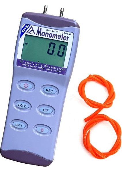82100 Dijital Manometre | 100 Psı