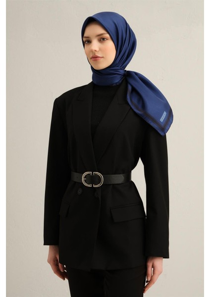 Klasik Desenli Saf Ipek Sura Eşarp 9356 52