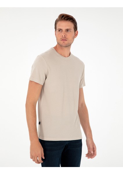Erkek Taş Slim Fit Basic Tişört 50280967-VR049 modelleri