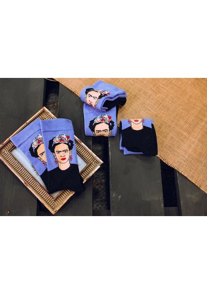 Frida Kahlo Art Soket Çorap