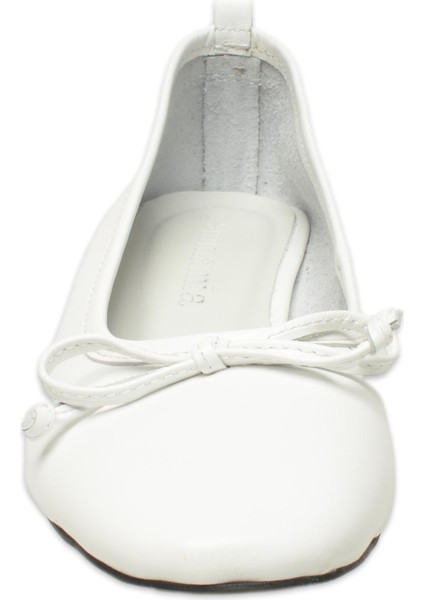 D25YA-810Z Günlük Beyaz Kadın Babet modelleri