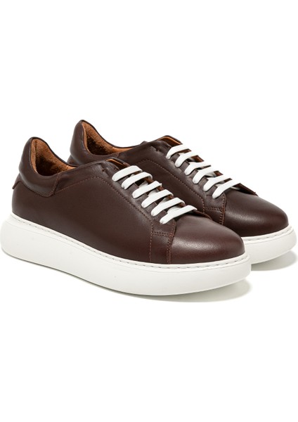 Erkek Sneaker ( Günlük) RC-25Y-058-R1960 John May Kahve Cilt modelleri