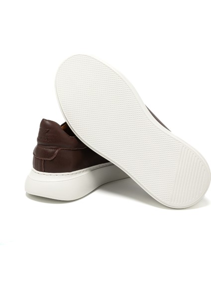 Erkek Sneaker ( Günlük) RC-25Y-058-R1960 John May Kahve Cilt indirimleri