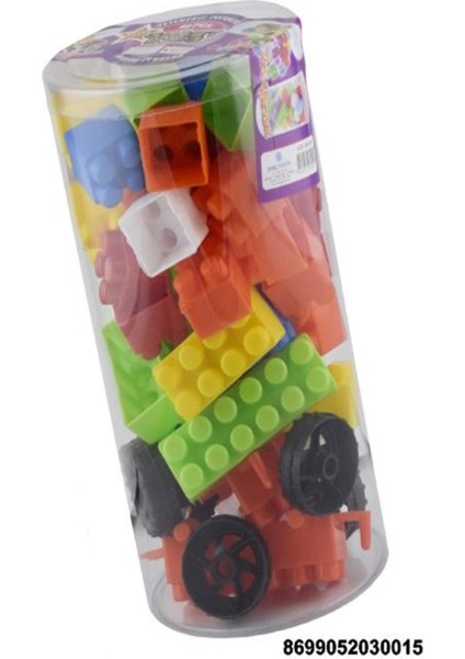 DNZ-001 48 Parça Oval Kutuda LEGO