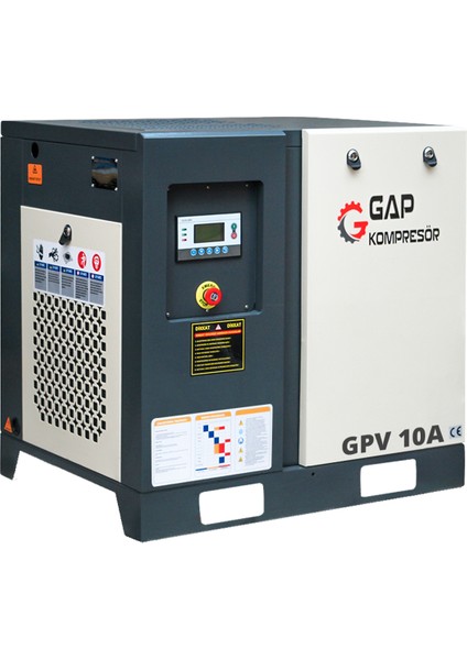 Vidalı Hava Kompresörü 10HP 500LT GPV10A