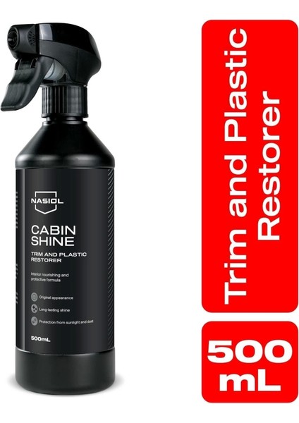 Cabinshine Trim ve Plastik Korucuyu/Yenileyici-500ml-Plastik Yüzey,Torpido Parlatıcı Bakımı fiyatları