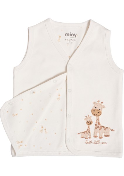 Zürafa Figürlü Unisex Bebek Yelek fiyatları