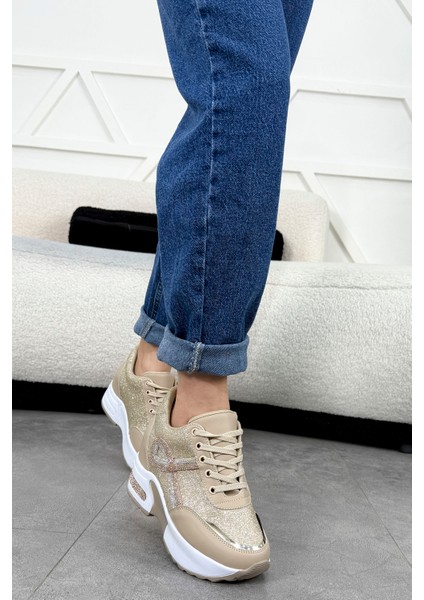 Mdl 260 Taş Detaylı Gizli Topuklu Spor Ayakkabı fiyatları