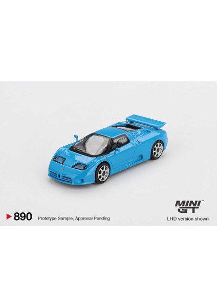 164 Bugattı Eb 110 Super Sport Blu Bugattı MGT00890-BL