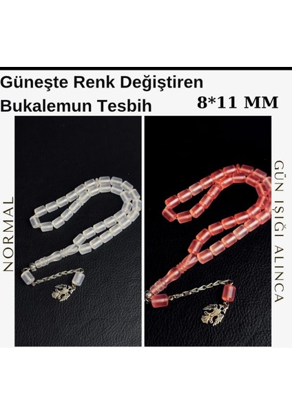 8*11MM Güneşte Renk Değiştiren Bukalemun Tesbih Hediyelik Aksesuar Bijuteri Tesbih modelleri