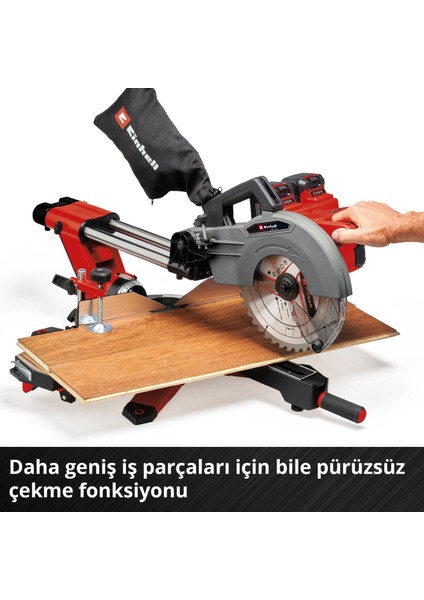 TE-SM 36/10 L Li - Solo, Akülü Gönye Testere (Akü ve şarj cihazı dahil değildir) - 4300885