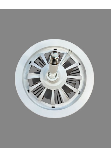 Fanlı Uzaktan Kumandalı LED Ampul E27 30W