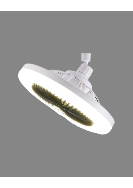 Fanlı Uzaktan Kumandalı LED Ampul E27 30W