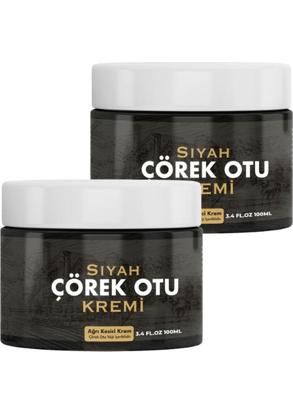 Siyah Çörek Otu Kremi 1 Adet Anından Hızlıca Teskin Edilmesine 100 ml Krem