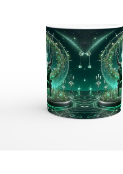 Boğa Burcu Baskılı Kahve Kupası - Galaktik Taht Odası Temalı Vs2 fiyatları