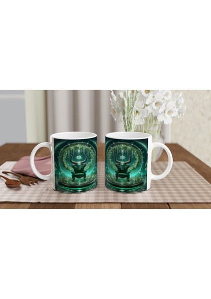 Boğa Burcu Baskılı Kahve Kupası - Galaktik Taht Odası Temalı Vs2 indirimleri