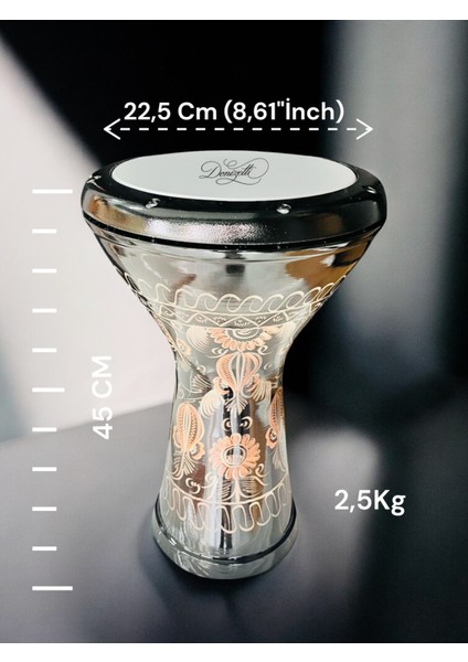 Bakır Döküm El Işlemeli Mısır Darbuka – Kılıf Hediyeli Sanat Eseri fiyatları