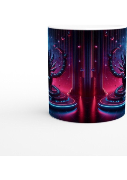 Akrep Burcu Baskılı Kahve Kupası - Galaktik Taht Odası Temalı Vs1 fiyatları