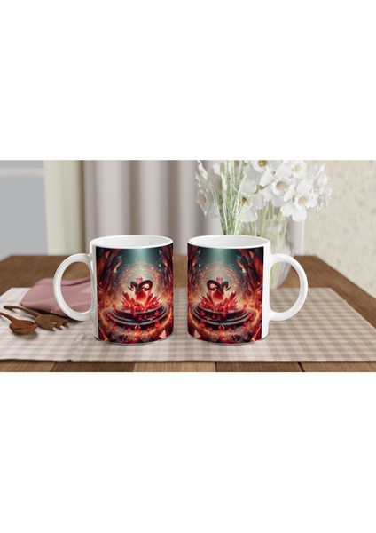 Koç Burcu Baskılı Kahve Kupası - Büyülü Kristal Mağarası Temalı Vs3 indirimleri