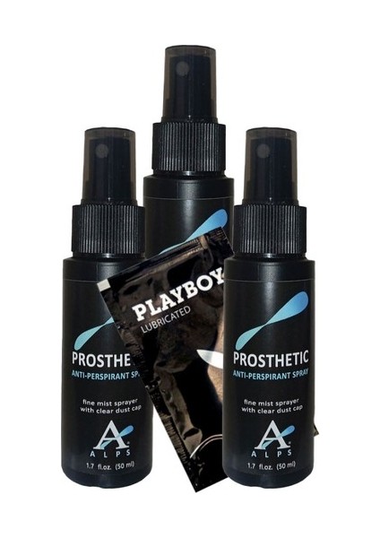 Prosthetic Anti-Perspirant Sprey 3 Adet x 50 ml Anti Ter Kokusu Sprey + 1 Hediye Jel ASIMX:0326