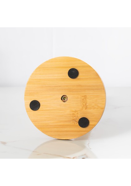 Bmb-102 Bambu Kağıt Havluluk Rulo Kağıt Havlu Tutacağı Dekoratif Peçetelik Organizer