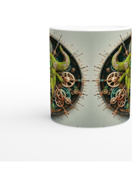 Boğa Burcu Baskılı Kahve Kupası - Zamanın Çarkları Astroloji Mekanizması Vs3 fiyatları
