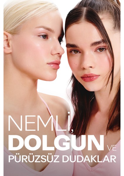 Tripeptit Içeren Nemlendirici Besleyici Ve Dolgunlaştırıcı Ahududulu Kırmızı Renkli Dudak Balmı 15ml