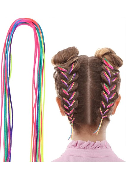 Neon Renkli 8 Parça Yaz Örgüsü Polyester Ip Seti fiyatları