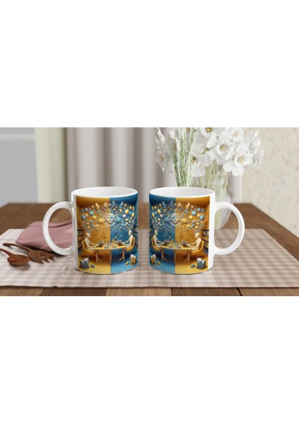 Ikizler Burcu Baskılı Kahve Kupası - Zodyak Kütüpanesi Vs2 indirimleri