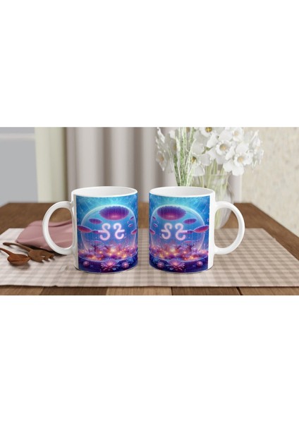 Terazi Burcu Baskılı Kahve Kupası - Astral Denizaltı Dünyası Vs4 indirimleri