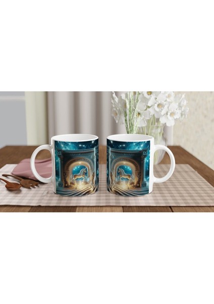 Yay Burcu Baskılı Kahve Kupası - Astral Denizaltı Dünyası Vs2 indirimleri