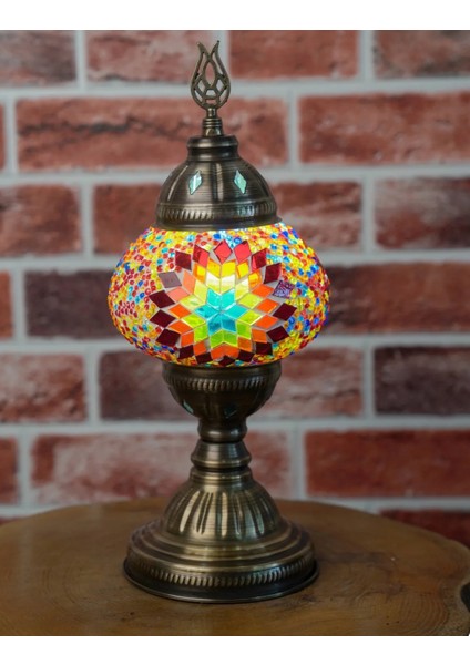 Esas Mozaik Lamba Abajur ,mozaik Masa Lambası Osmanlı Türk Mozaik
