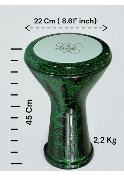 Çatlak Desen Mısır Çömlek Darbuka