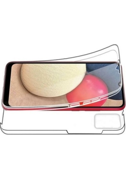 Samsung Galaxy A04S Uyumlu Kılıf Ön Arka 360 Koruma Arka Sert Mika Ön Silikon Şeffaf fiyatları