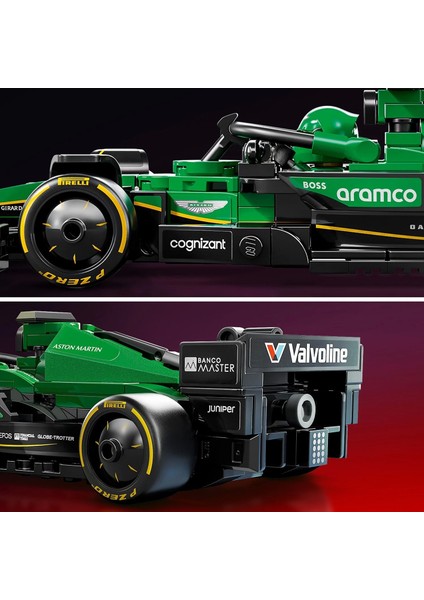 Speed Champions Aston Martin Aramco F1 AMR24 Yarış Arabası Araç Seti fırsatları