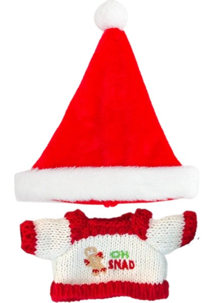 Oyuncak Şak Doldurulmuş Hayvanlar Için Kıyafetleri Noel Şapkası (Yurt Dışından)