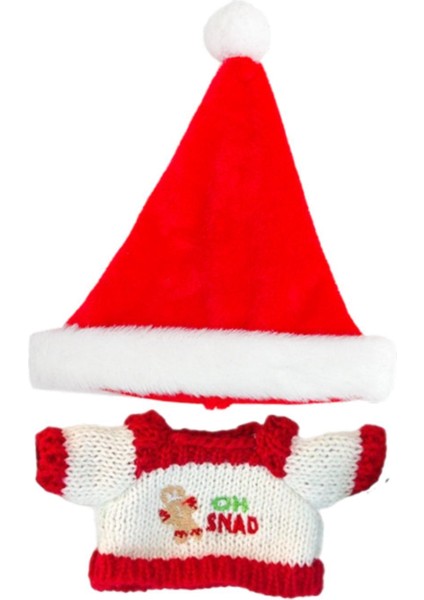 Oyuncak Şak Doldurulmuş Hayvanlar Için Kıyafetleri Noel Şapkası (Yurt Dışından)
