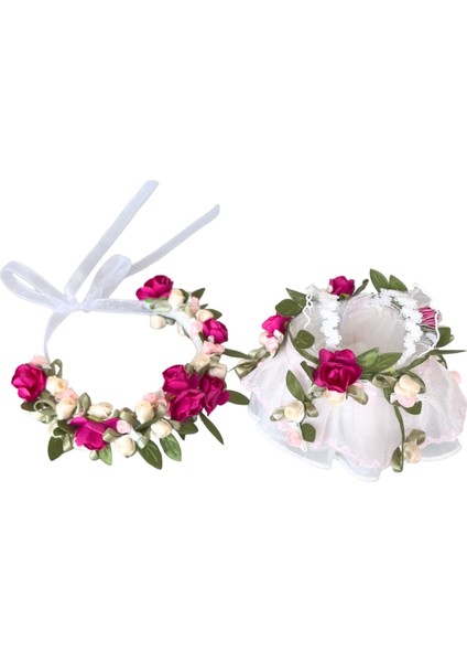 15CM/5.91INÇ Için Çiçek ve Saç Tokalı Kıyafeti (Yurt Dışından)