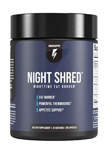 Night Shred Nighttime Fatburner 60 Caps LUST925000034