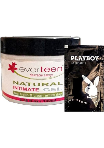 Everteen Kadın SNMP20013 Natural Intimate Gel Feel Fresh & Clean Entire Day 100 ml + Yanında Jel