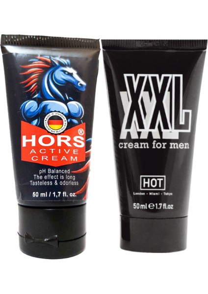 Hors 50 ml Erkek Özel Krem - Hotxxl 50 ml Erkeklere Krem