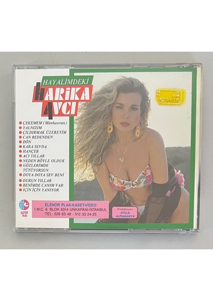 Harika Avcı Hayalimdeki CD (Elenor Orjnal 1991 Dönem Baskı Cd)