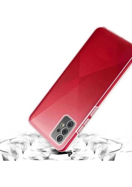 Samsung Galaxy A32 Uyumlu Kılıf Ön Arka 360 Koruma Arka Sert Mika Ön Silikon Şeffaf