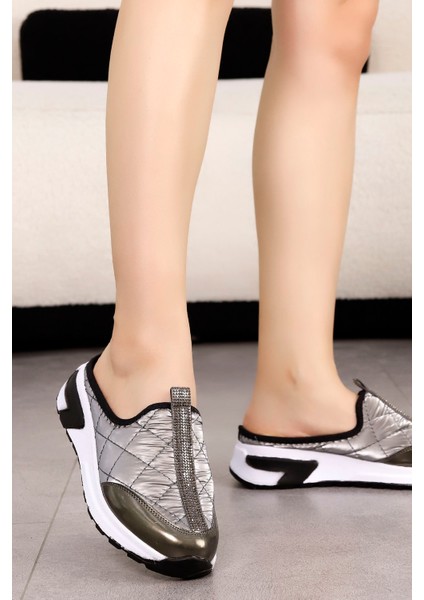 Hnm 009 Taş Detaylı Terlik