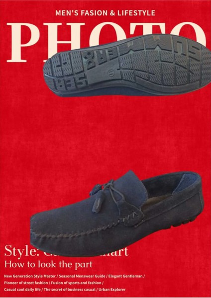 Hakiki Deri Nubuk Babet Lacivert Erkek Ayakkabı AP01TOK indirimleri