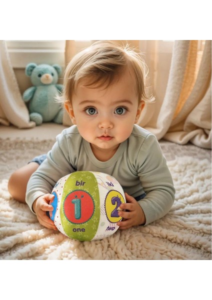 Babycim Sayılar Çıngıraklı Peluş Top 15 Cm. fiyatları