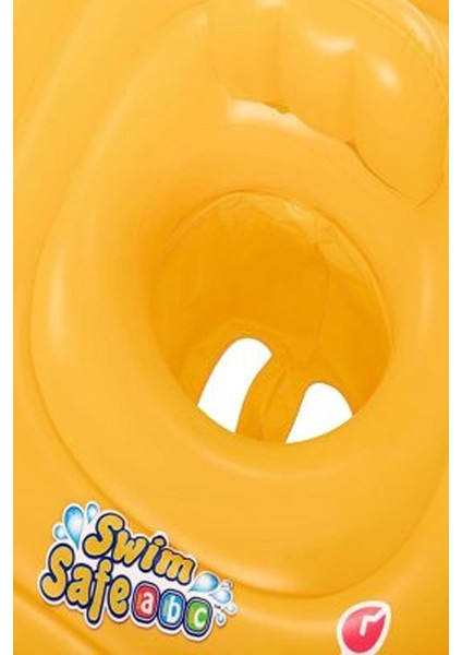 Swim Safe Abc™ Wondersplash™ Üçlü Simit Bebek Kare Bot Binici 76 Cm: Bebeğinizin Suyla Ilk Güvenli Tanışması!