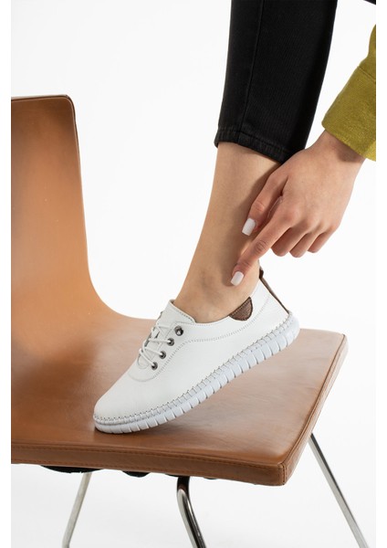 Lange Kadın Hakiki Deri Beyaz Günlük Ayakkabı modelleri