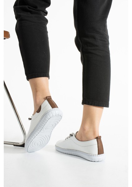 Lange Kadın Hakiki Deri Beyaz Günlük Ayakkabı fırsatları