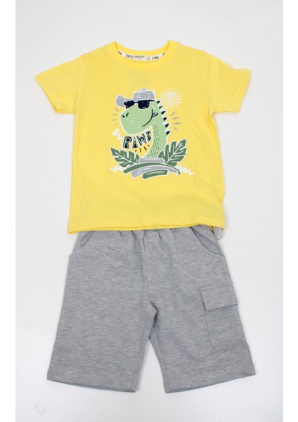 Erkek Çocuk Şortlu Takım Dino BRE-21756